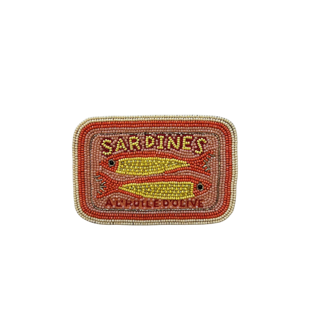 Beaded Sardine Coaster