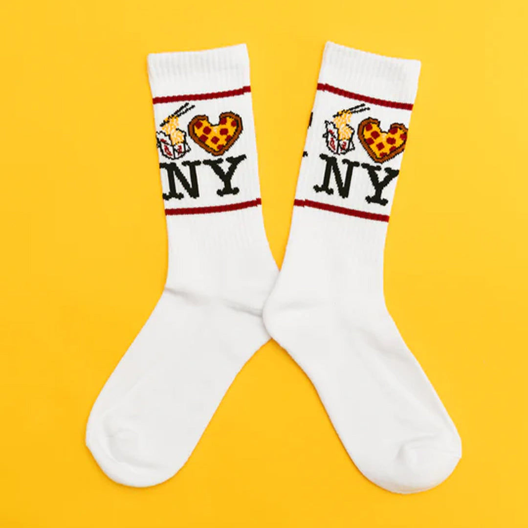 Lo Mein Pizza Unisex Socks