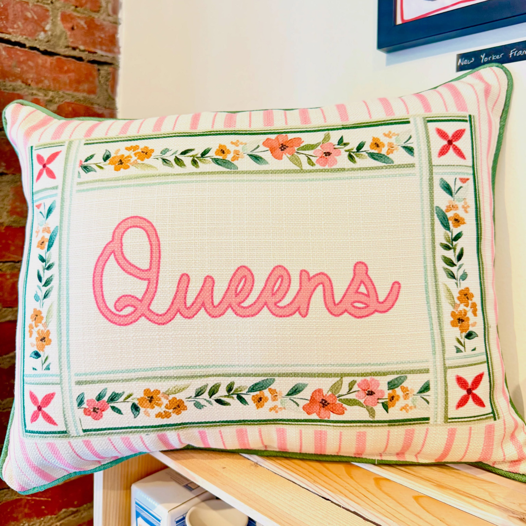 Cottage Stripe Queens Pillow