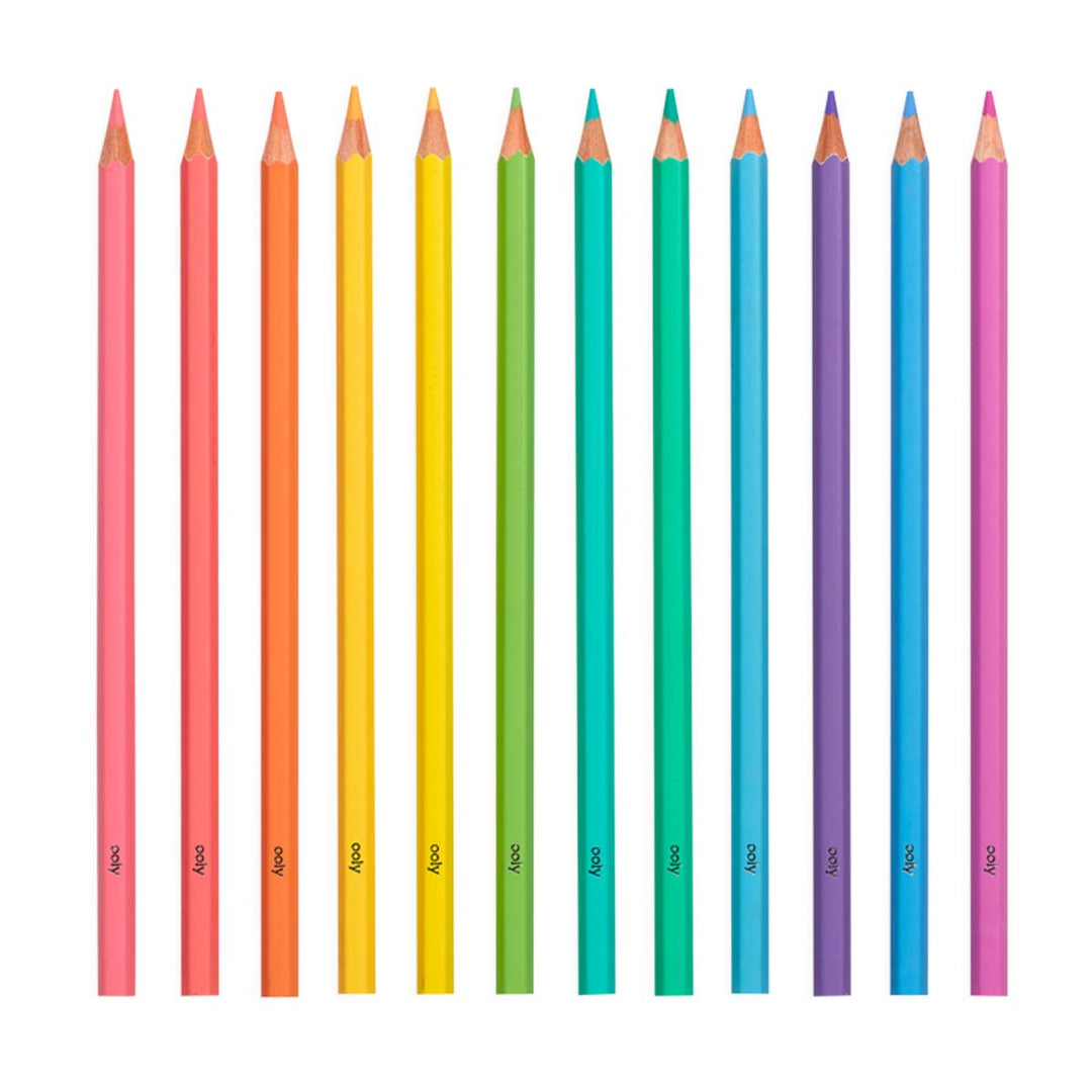 Pastel Hues Colored Pencils