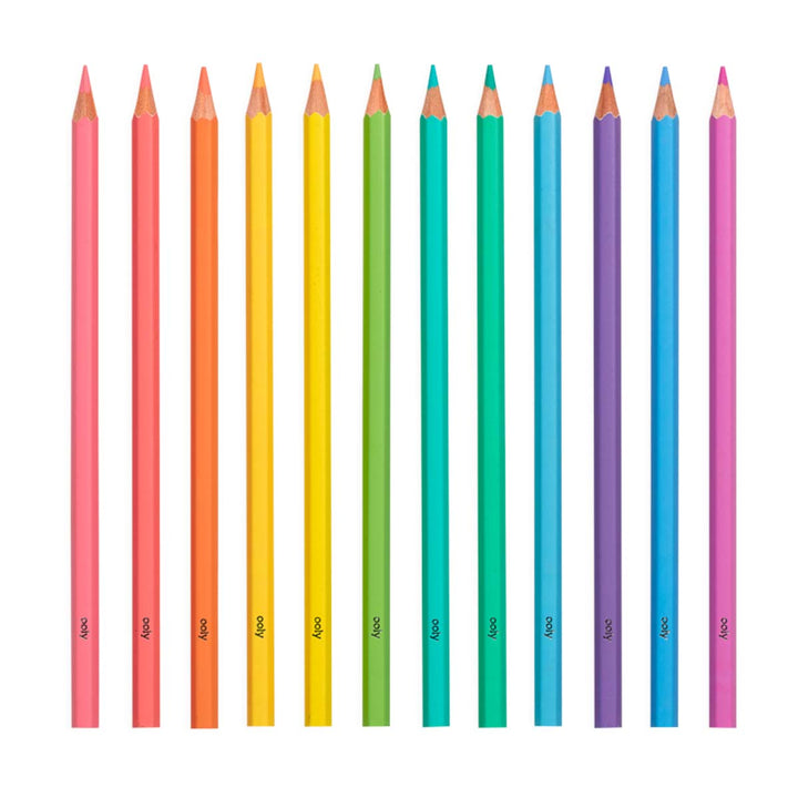 Pastel Hues Colored Pencils