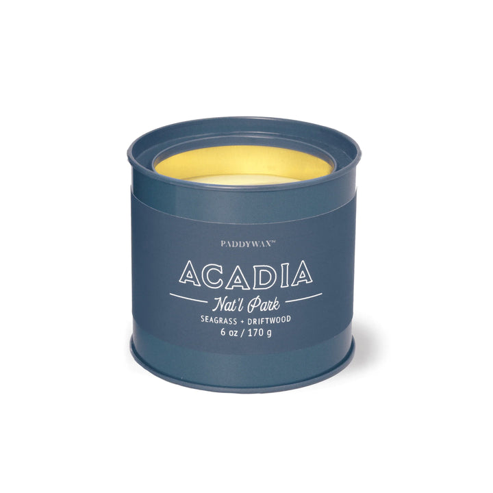 National Parks Tin Candle
