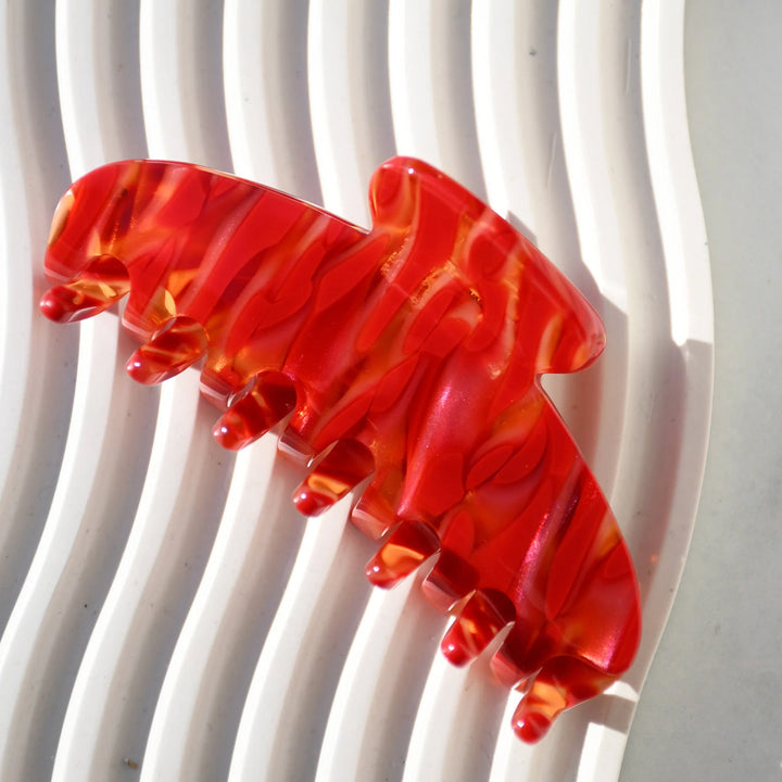 Oval Acetate Hair Claw