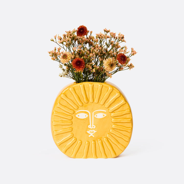 Sun Vase - Yellow