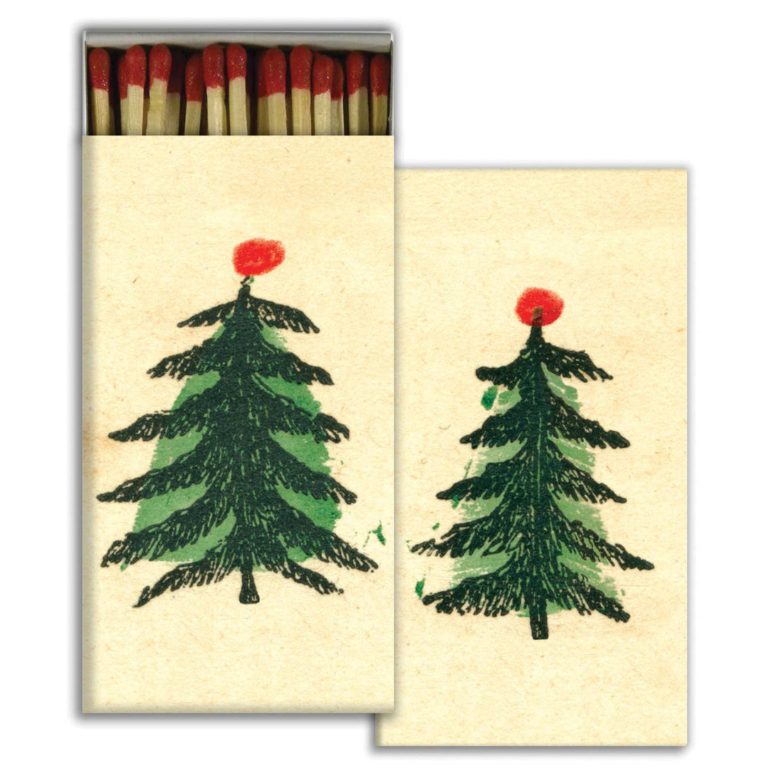 Holiday Match Box - Two Trees