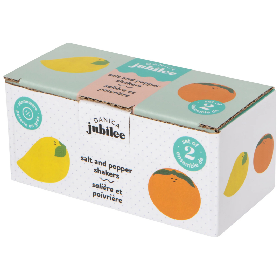 Citrus Burst Salt &amp; Pepper Shakers