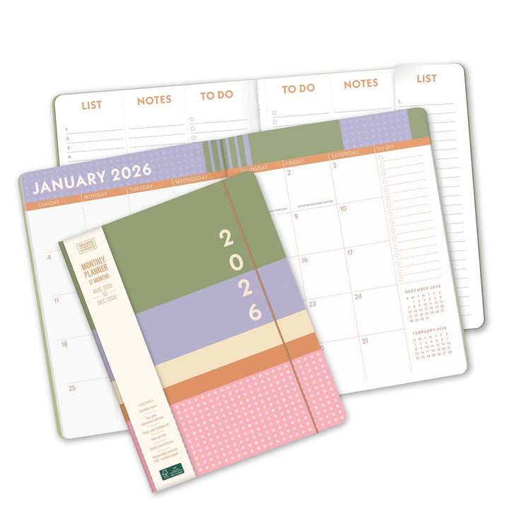 2025-2026 Just Right Monthly Planner