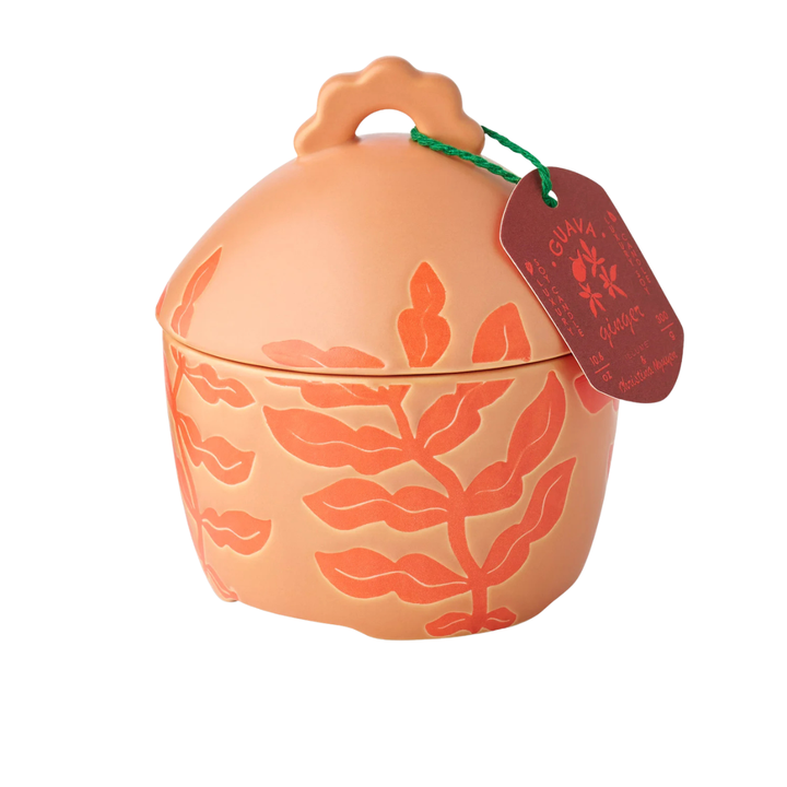Lidded  Ceramic Candle