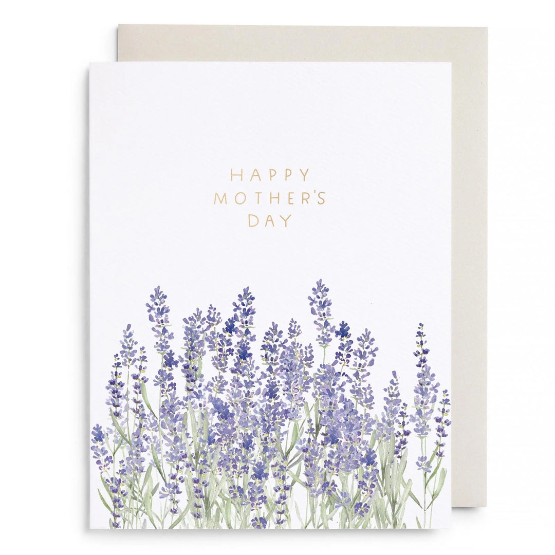 Lavender Mom Greeting Card