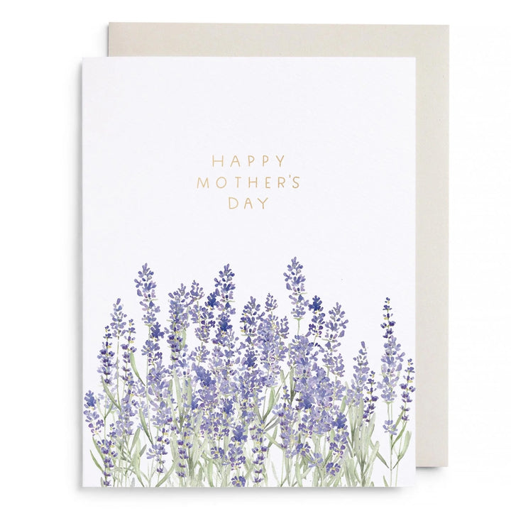 Lavender Mom Greeting Card