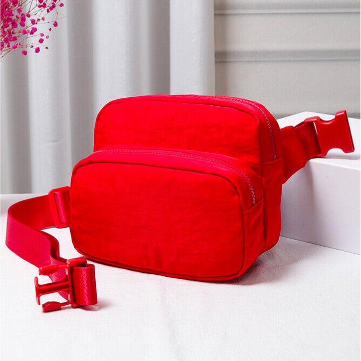 Double Zipper Sling Bag