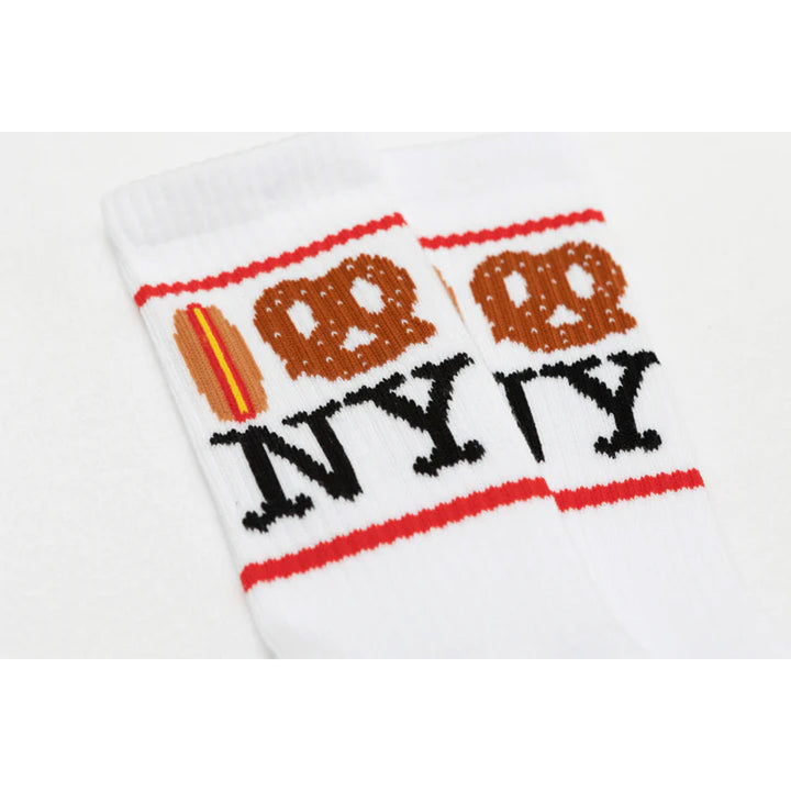 Hot Dog Pretzel Unisex Socks