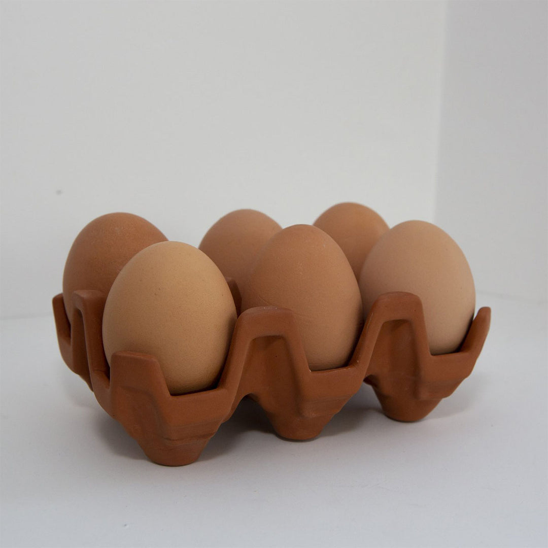 Terracotta Egg Holder