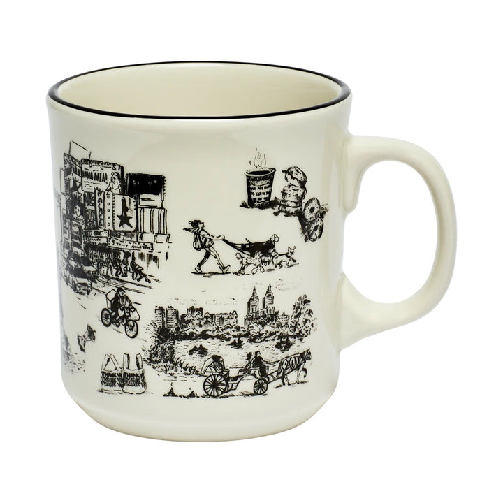 NYC Toile Jumbo Mug (15 oz)