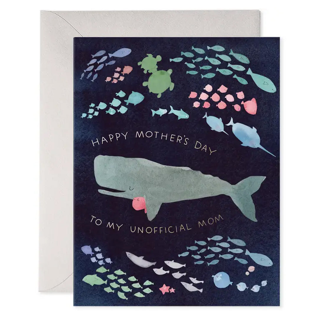 Unofficial Mom Greeting Card