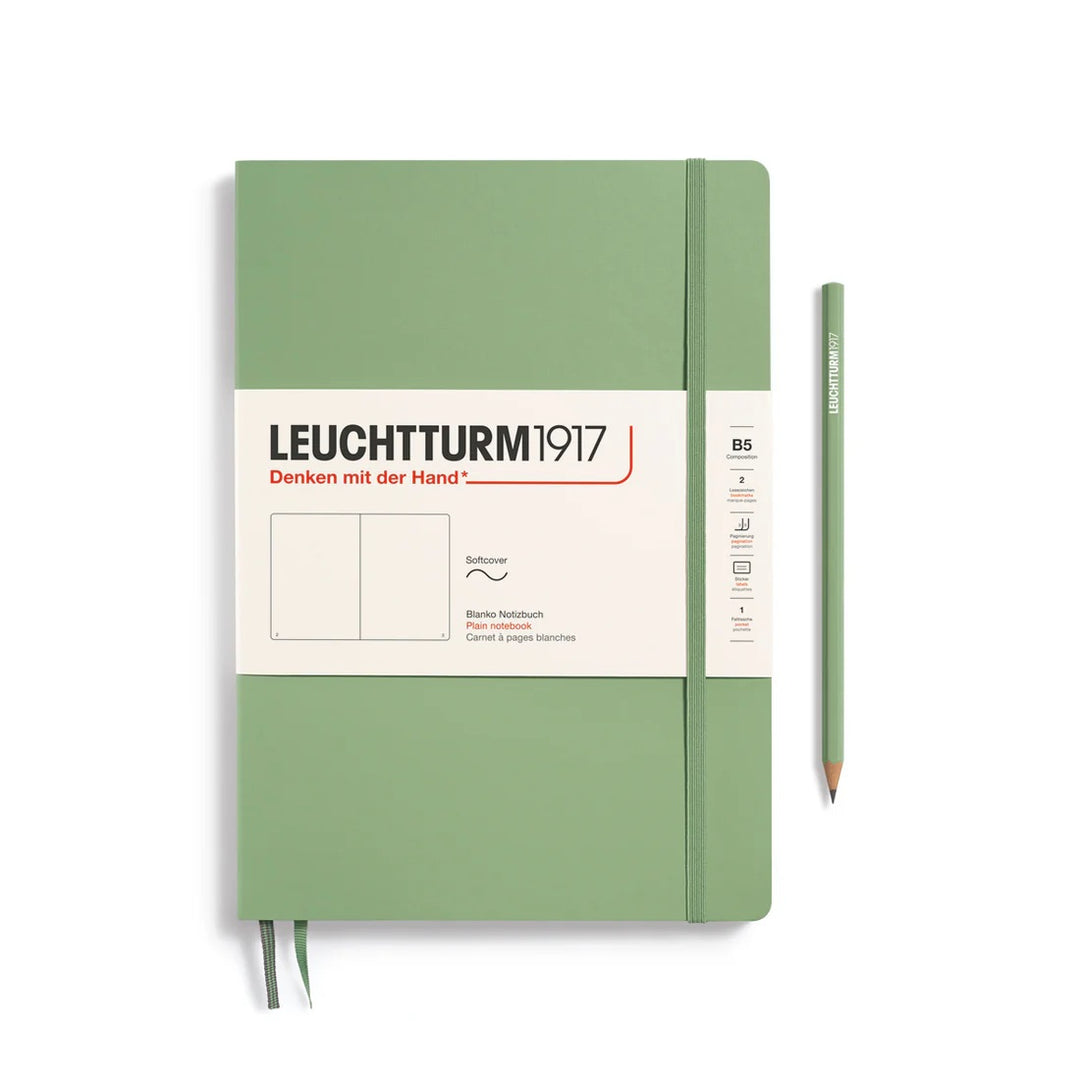 LT1917 Sage Composition Notebook