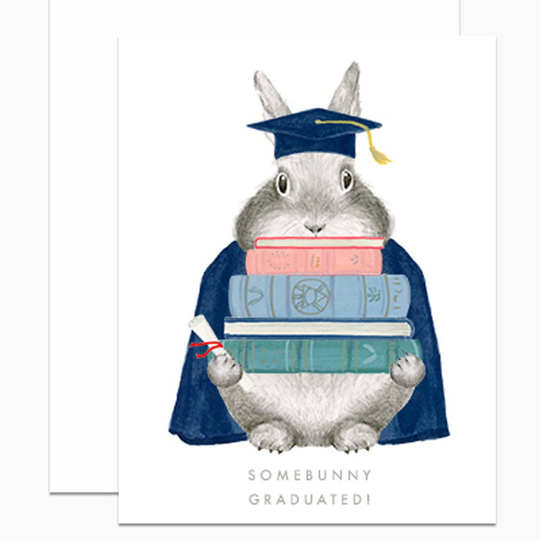 Somebunny Graduated Greeting Card