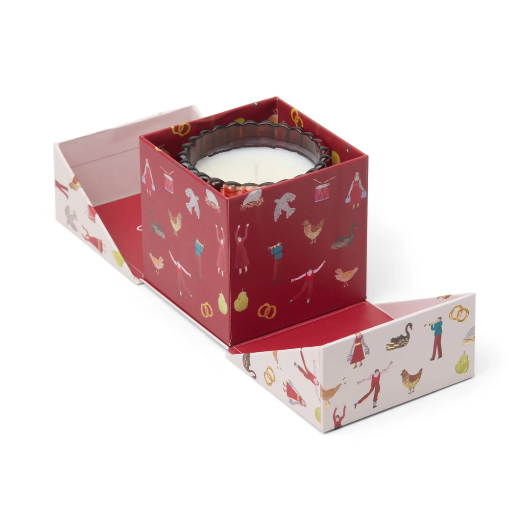 12 Days of Christmas Boxed Candle