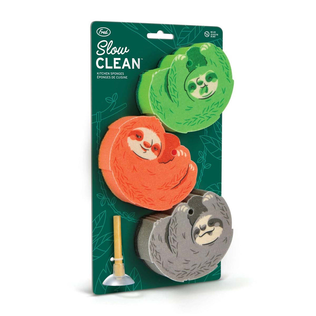 Slow Clean Sponge Set