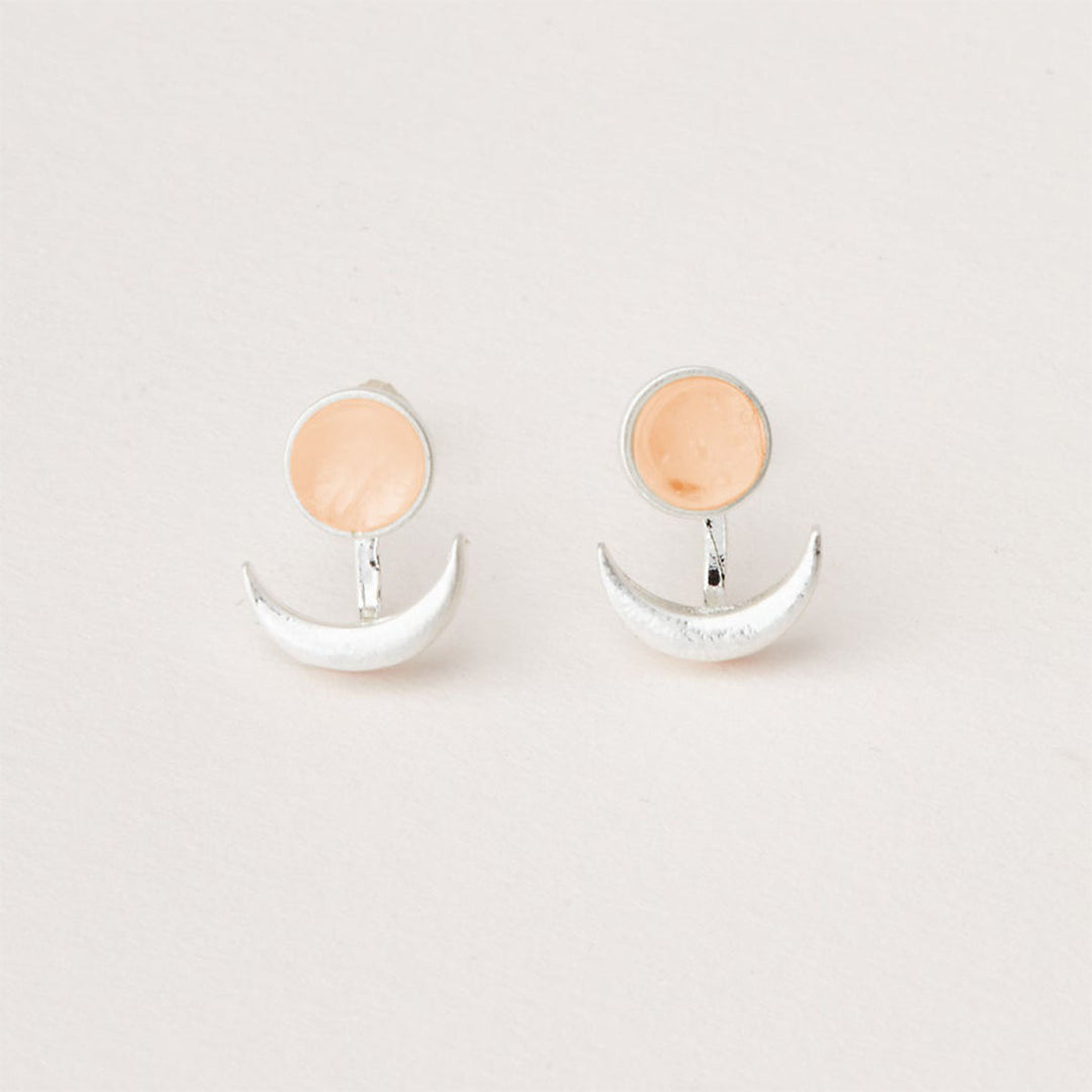 Stone Moon Phase Ear Jacket
