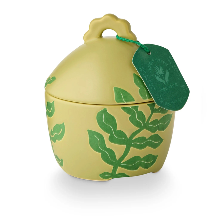 Lidded  Ceramic Candle