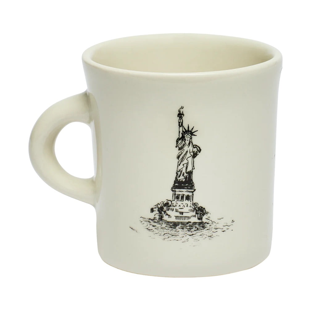 NYC Toile Liberty Dog Mug (8.75 oz)
