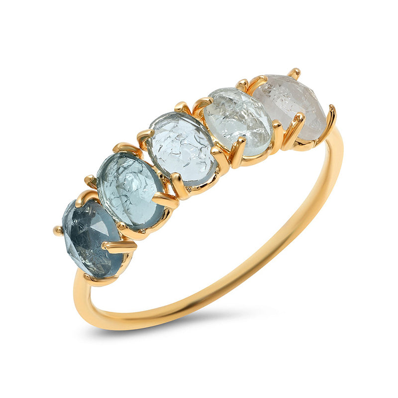 Ombre Birthstone Ring - Main Image