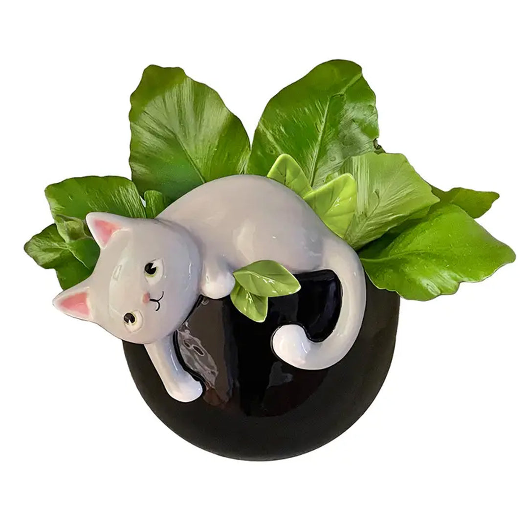 Playful Kitty Planter
