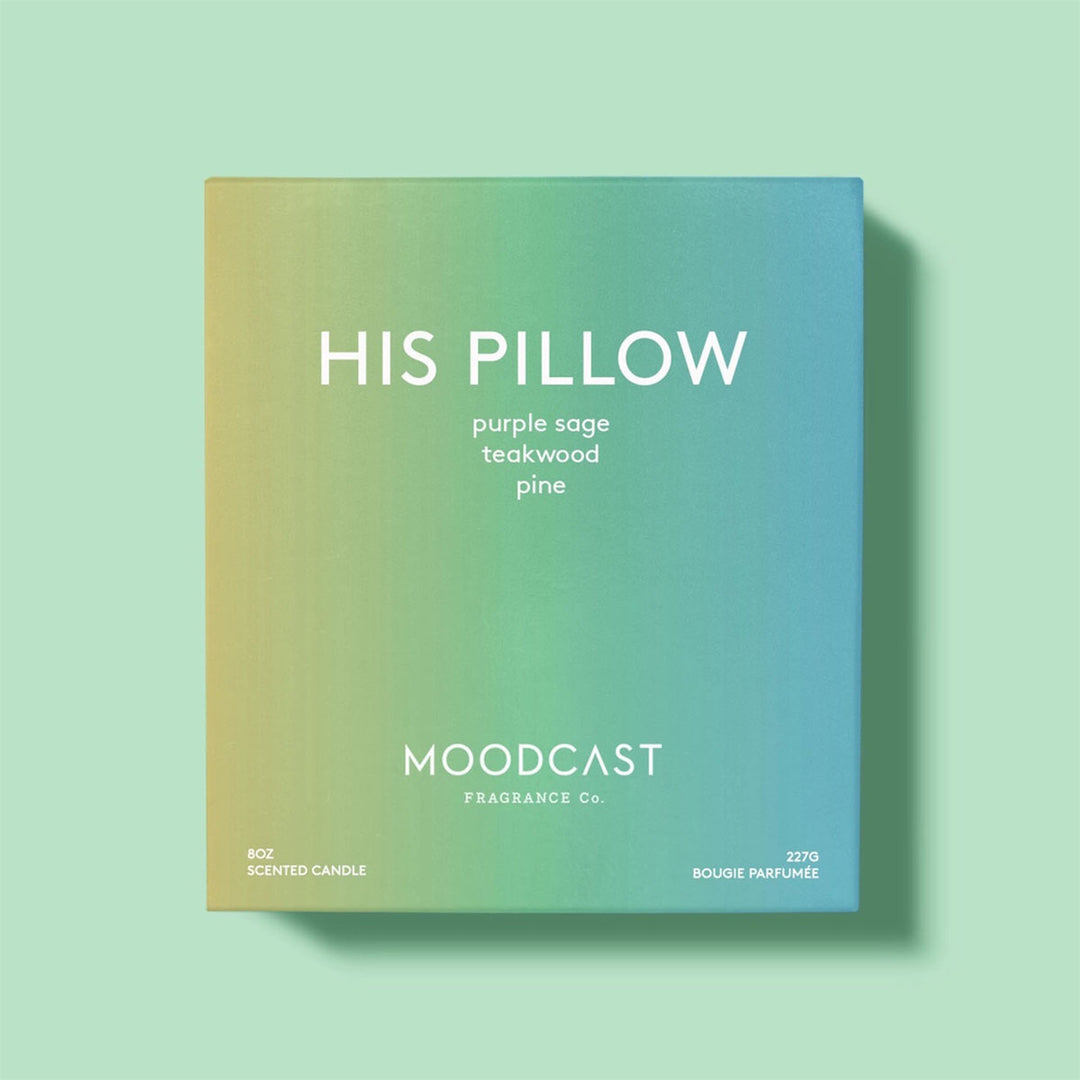 His Pillow Candle