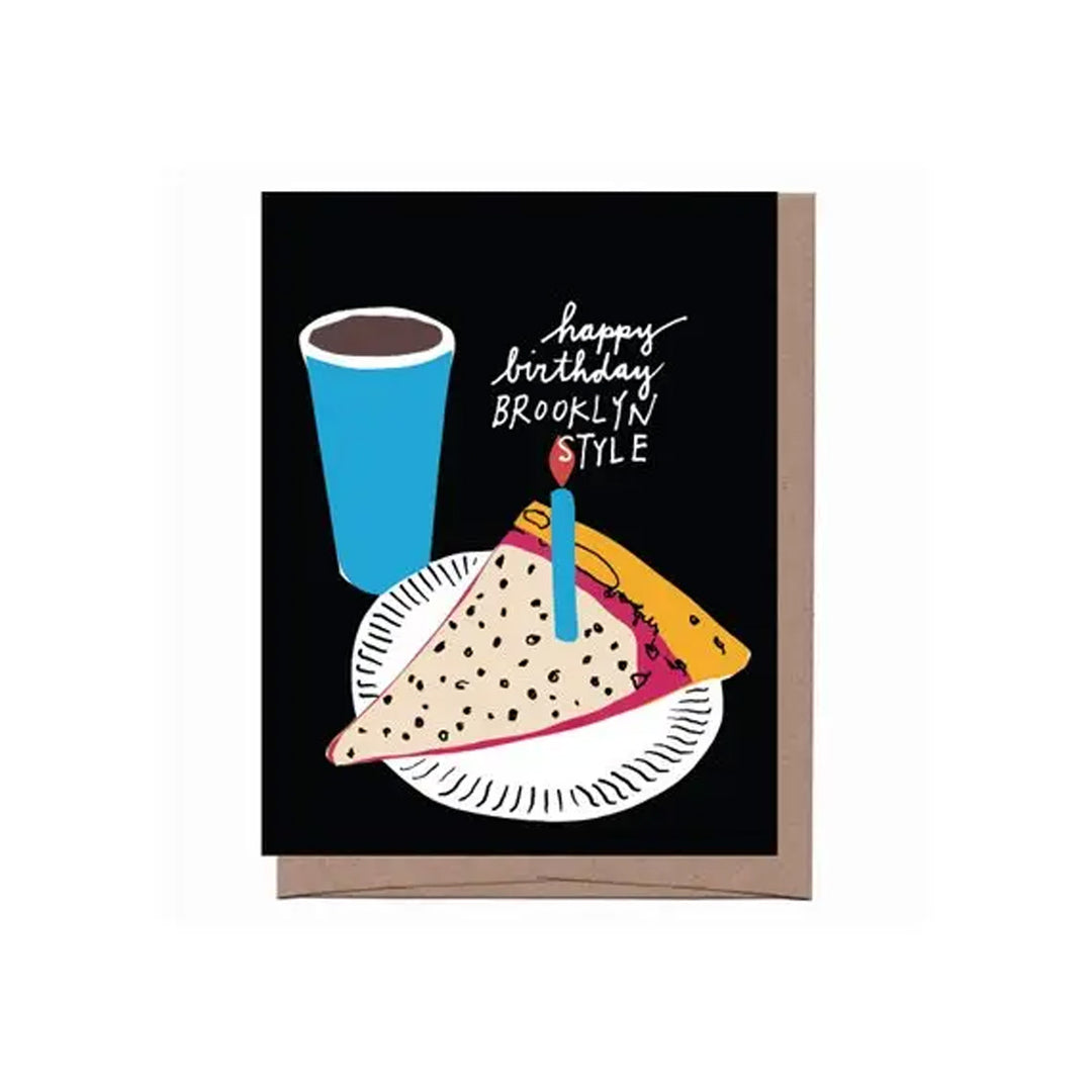 Brooklyn Slice Birthday Card