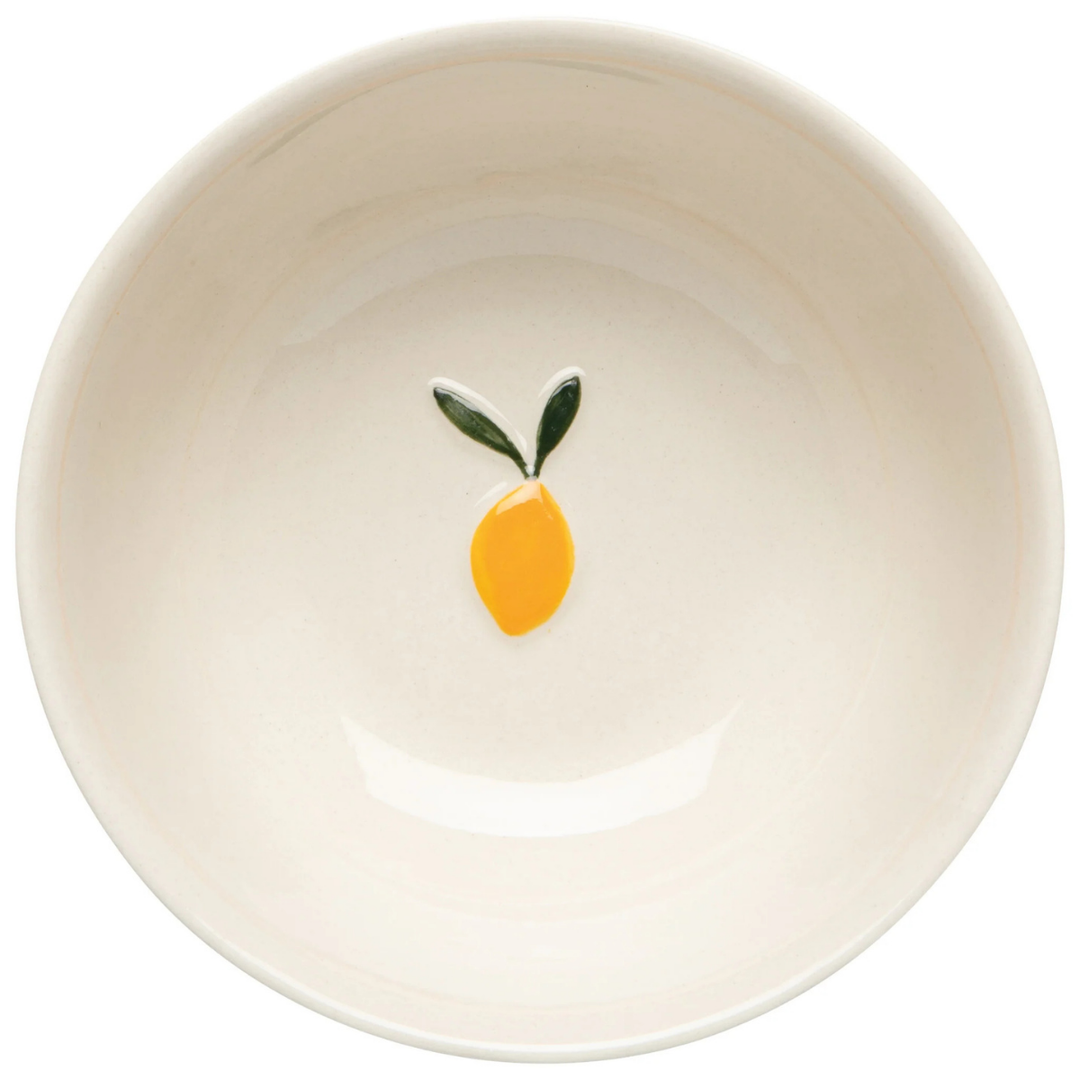 Lemon Embossed Bowl - 4.5"