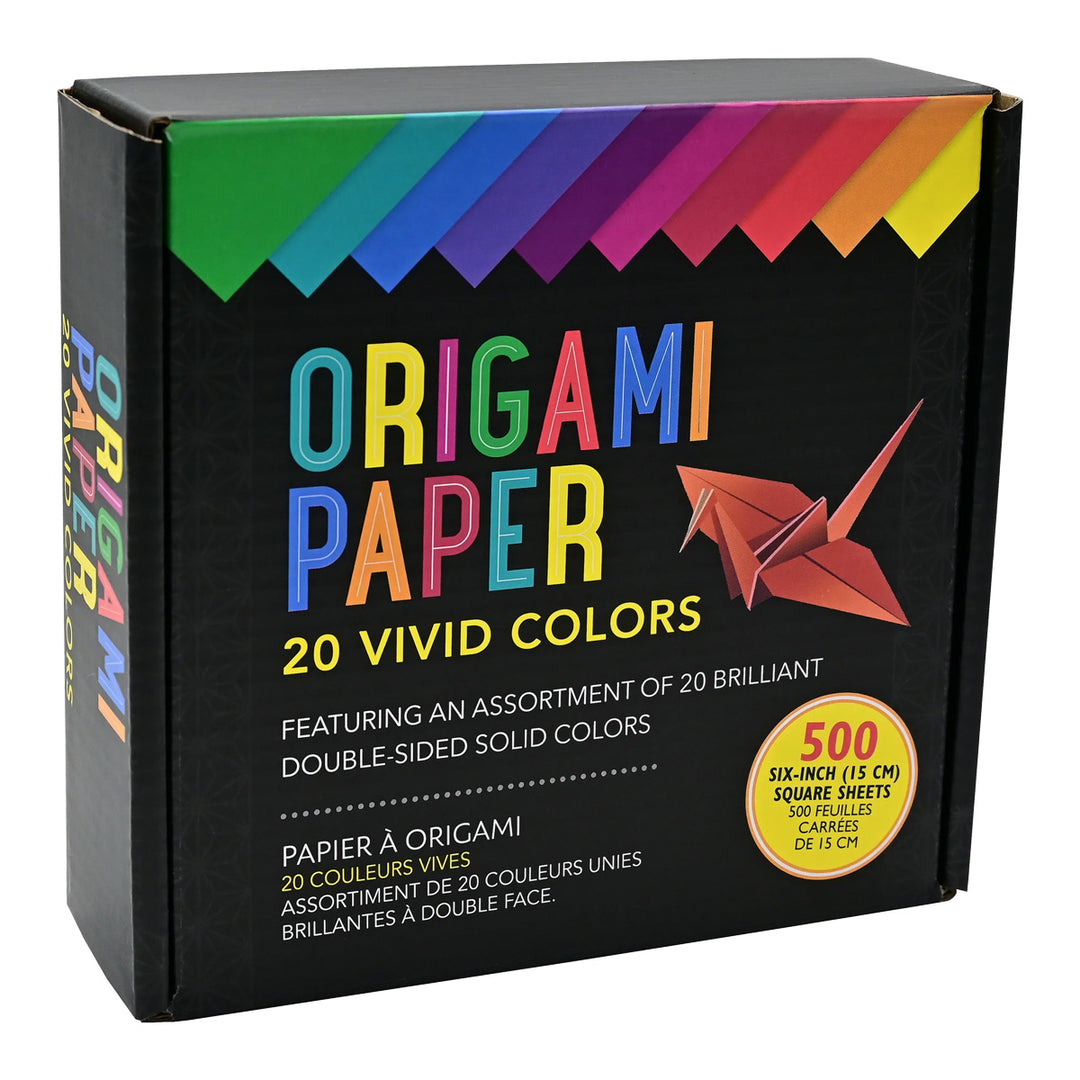 Origami Paper - 500 Sheets/ 20 Colors