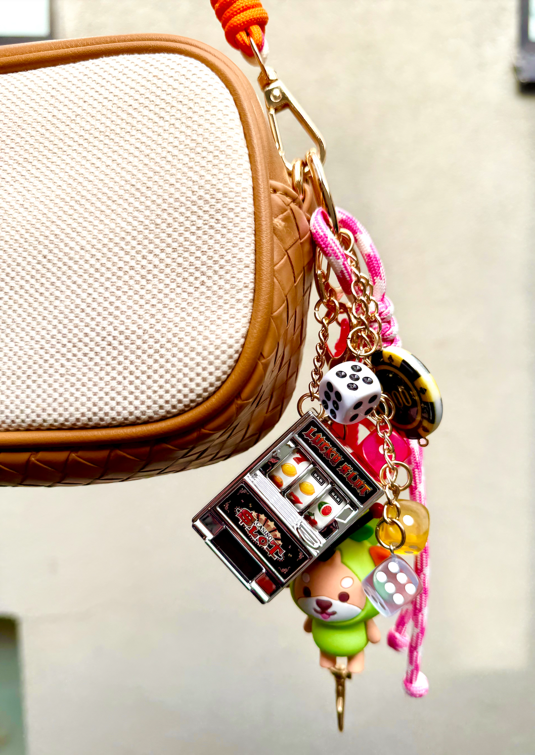 Casino Bag Charm