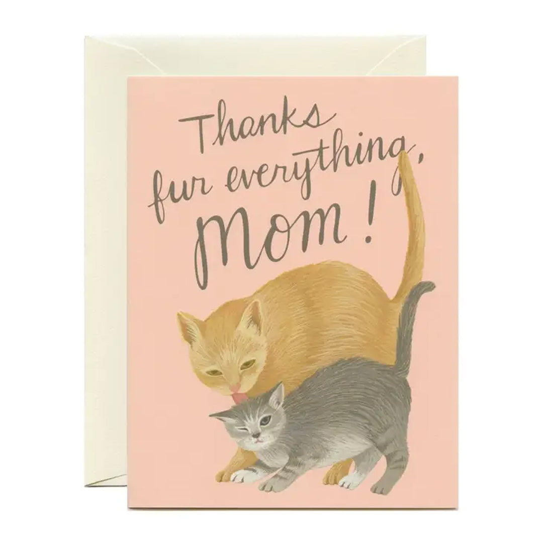 Mama Cat Greeting Card