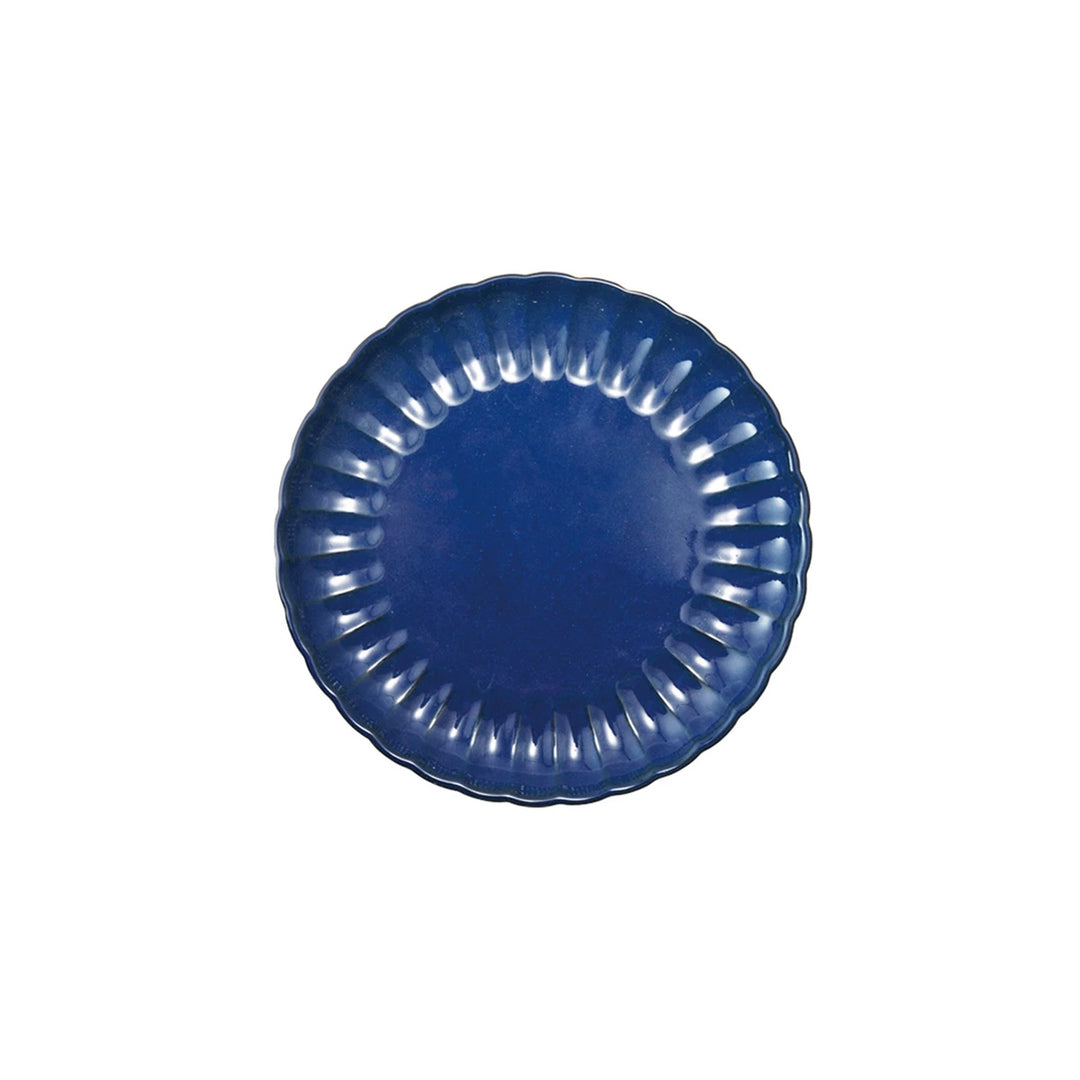 Stoneware Fluted Plate