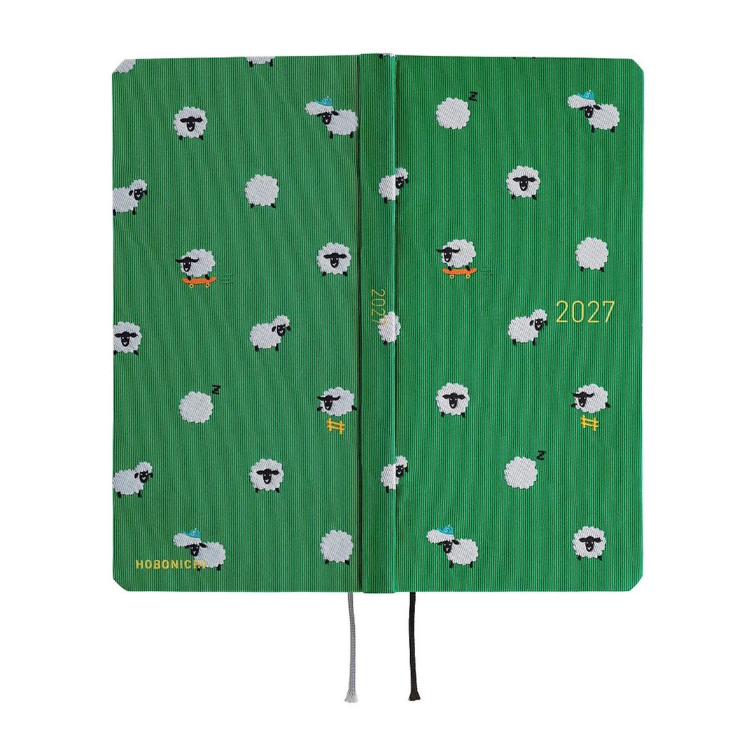 2027 Hobonichi Weeks Bow &amp; Tie Sheep Sheep Sheep