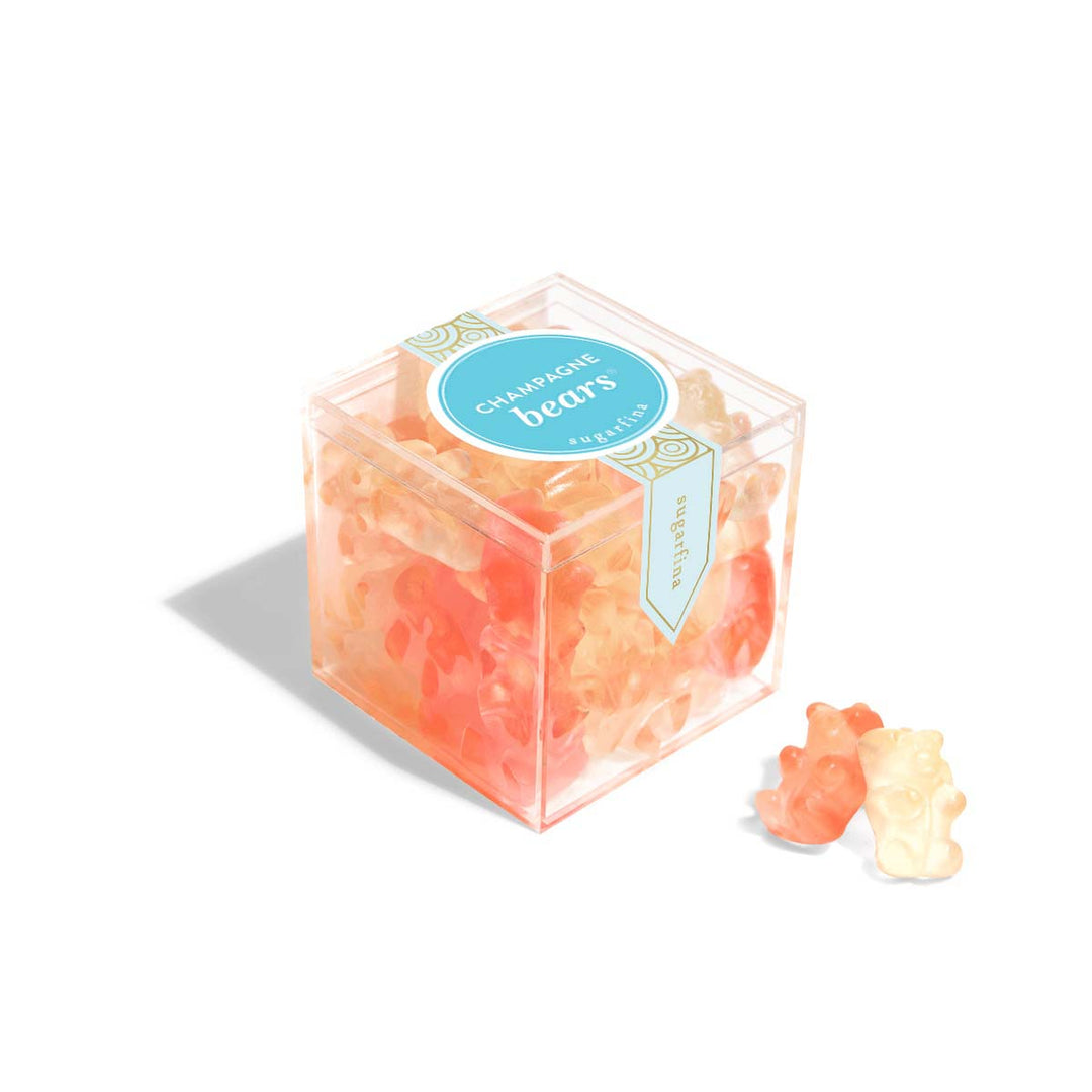Champagne Bears- Small Cube