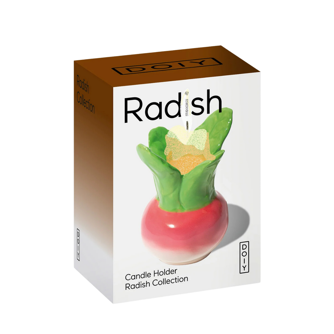 Radish Taper Candle Holder
