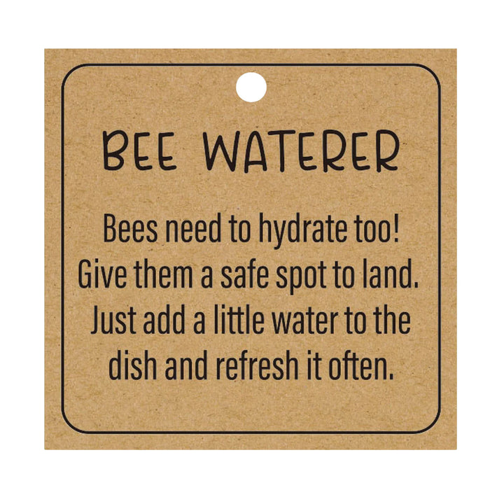 Bee Waterer w/ Mushroom