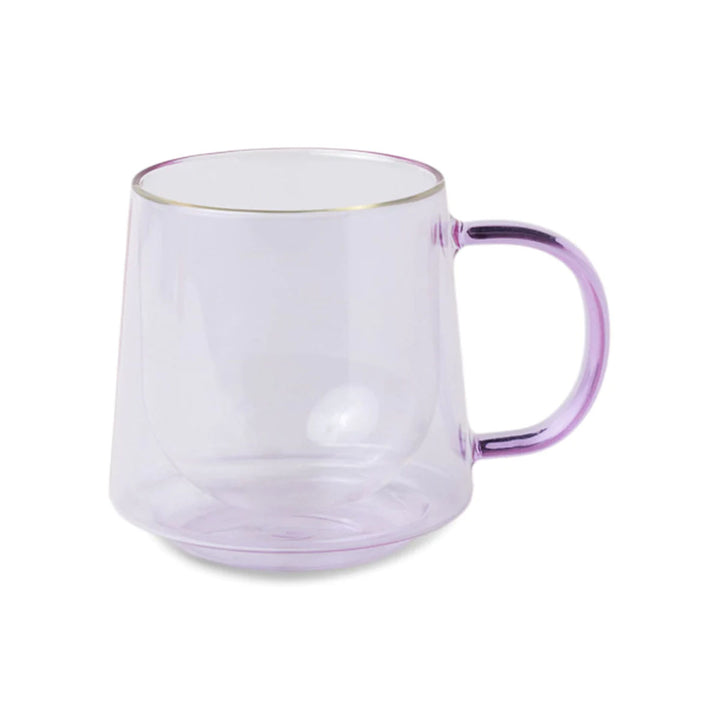 Double Walled Glass Mug (12oz)