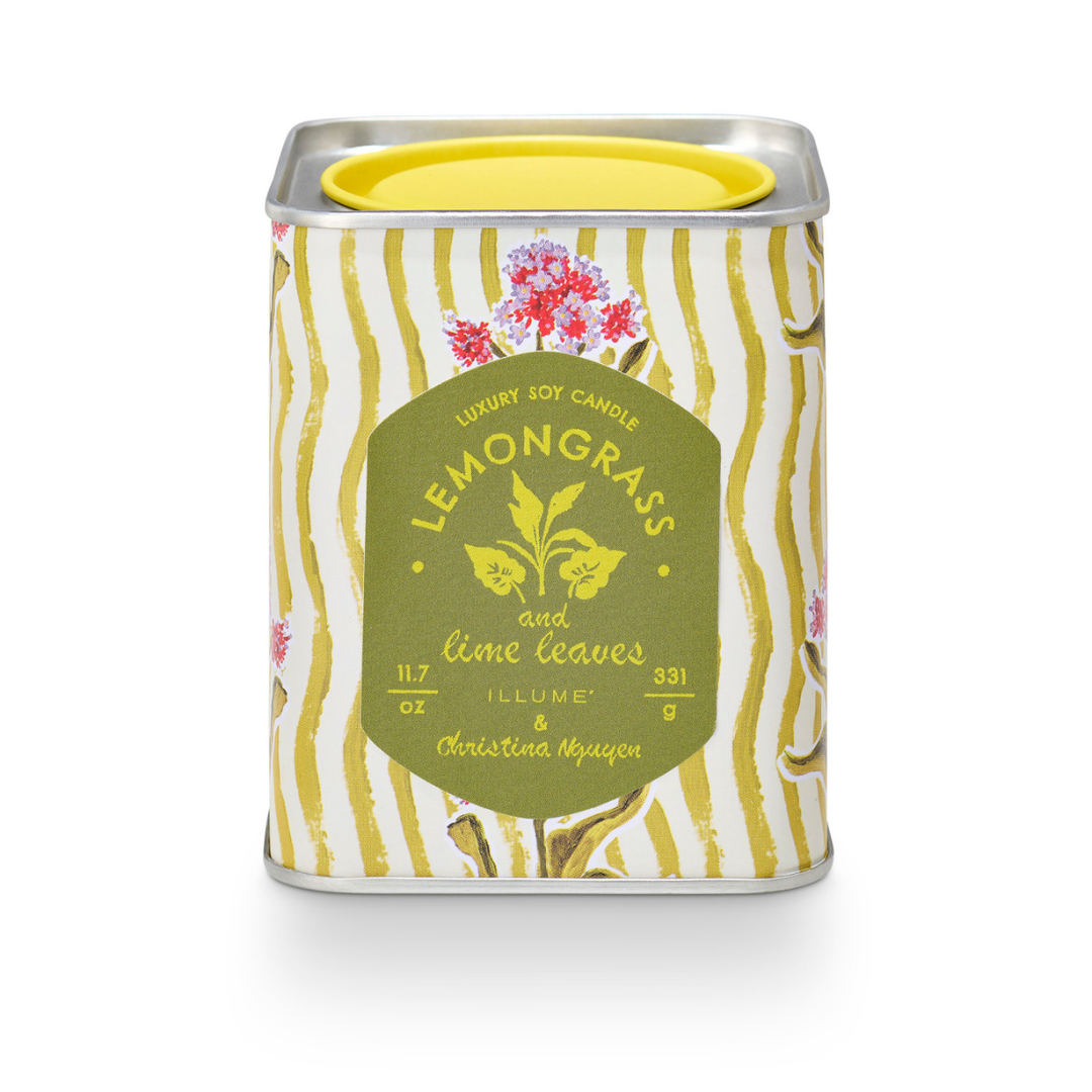 Printed Tin Candle