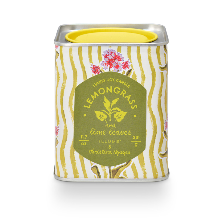 Printed Tin Candle