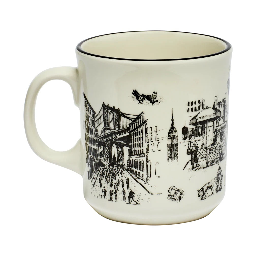 NYC Toile Jumbo Mug (15 oz)