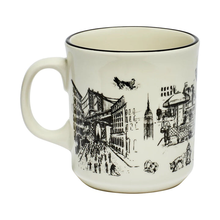NYC Toile Jumbo Mug (15 oz)