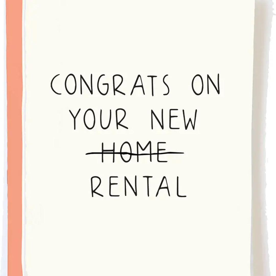 New Rental Housewarming Card