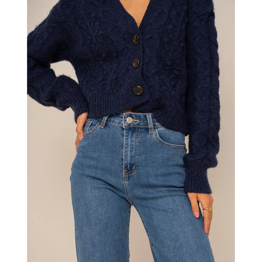 Windy Wide Leg Jeans in Denim