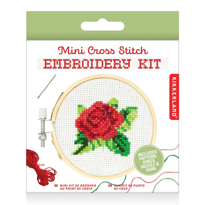 Mini Cross Stitch Embroidery Kit