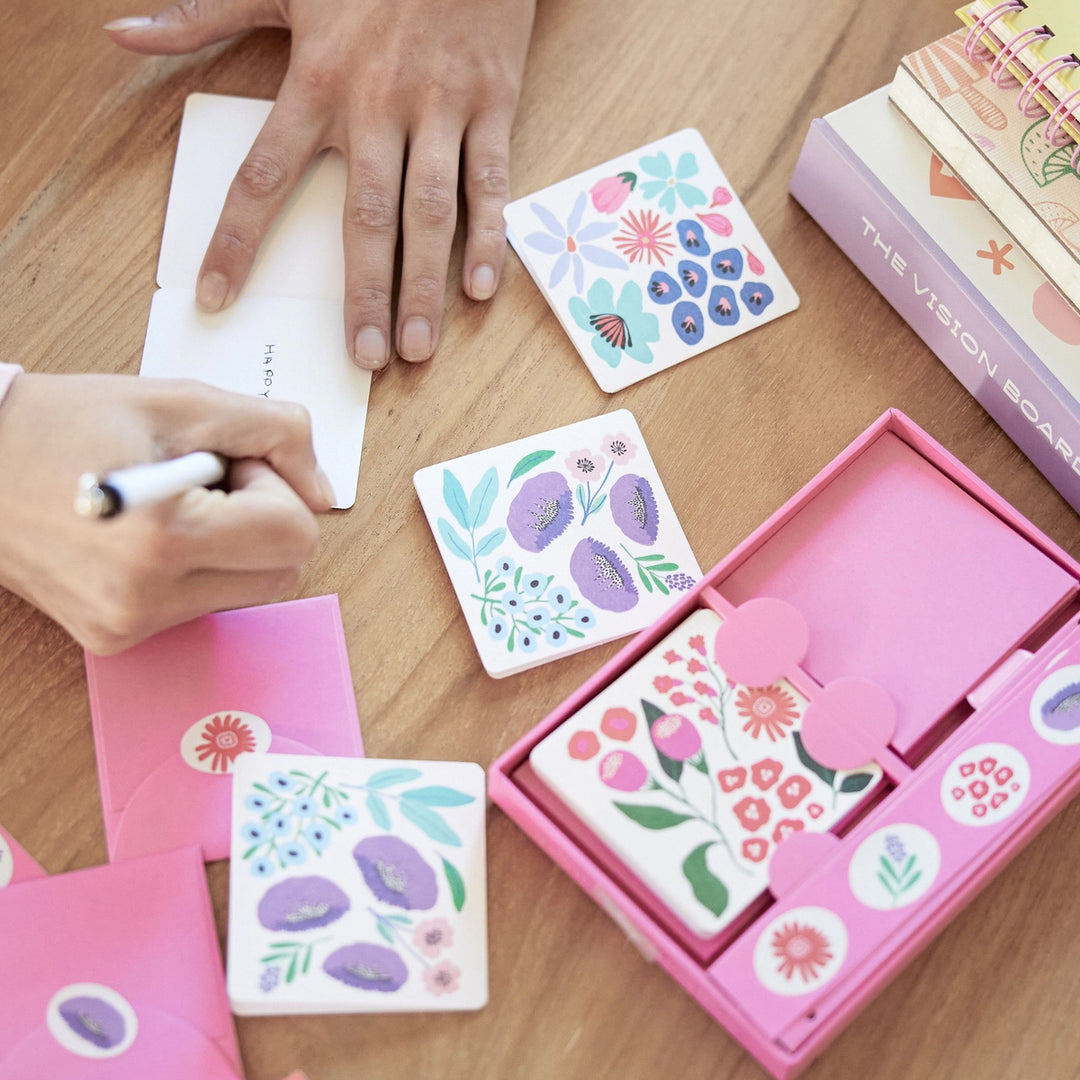 Botanical Bliss Mini Notecard Set