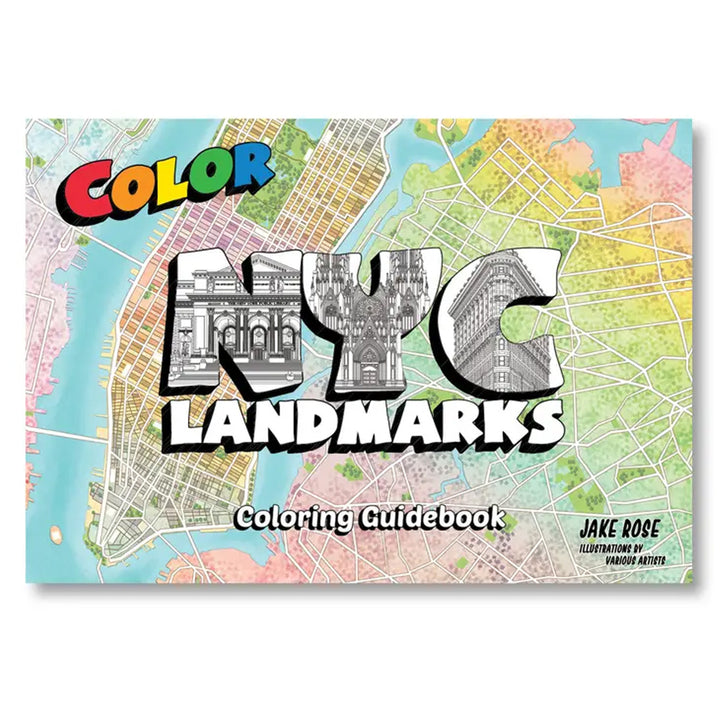 Color NYC Landmarks Coloring Book (Second Edition)