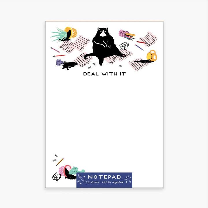 Deal With It Cat Notepad